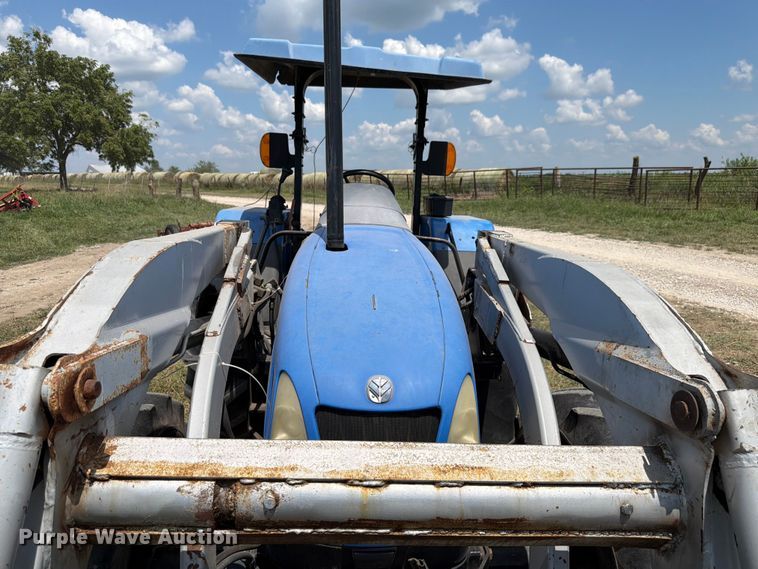 image for item EX4590 2007 New Holland TL100A MFWD tractor