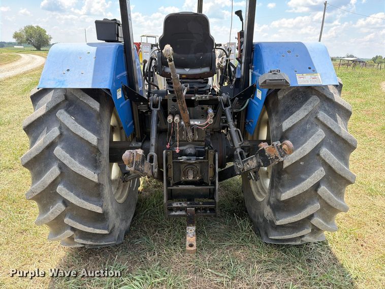 image for item EX4590 2007 New Holland TL100A MFWD tractor