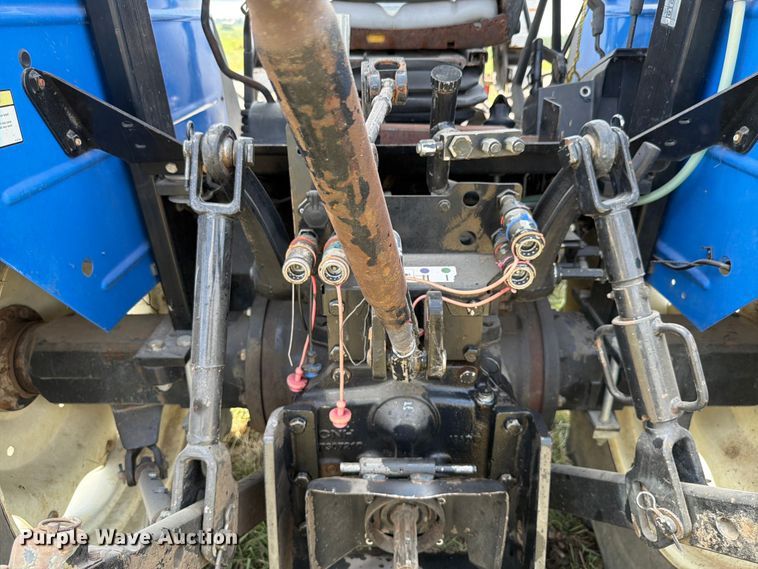 image for item EX4590 2007 New Holland TL100A MFWD tractor