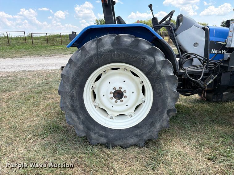 image for item EX4590 2007 New Holland TL100A MFWD tractor