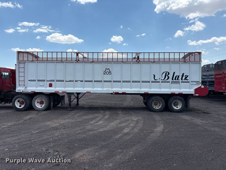 image for item FC2503 2015 Blatz Silera live bottom sillage trailer