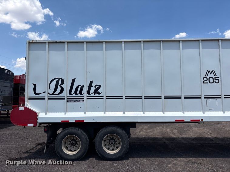 image for item FC2503 2015 Blatz Silera live bottom sillage trailer