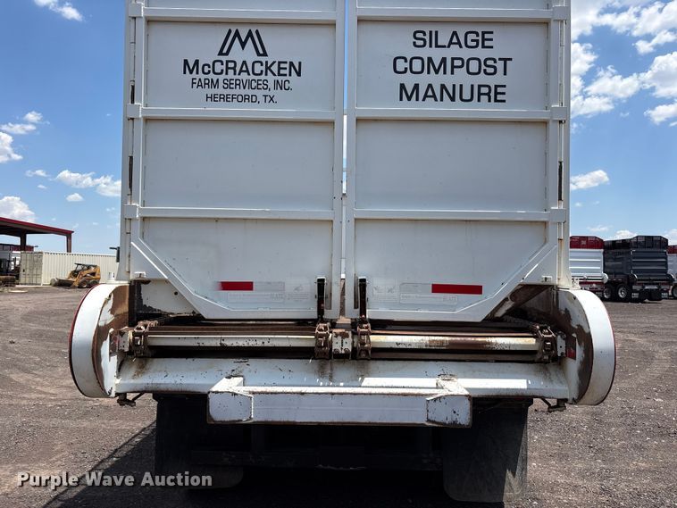 image for item FC2503 2015 Blatz Silera live bottom sillage trailer