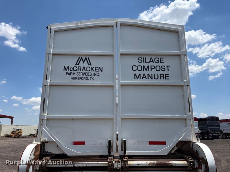 image for item FC2503 2015 Blatz Silera live bottom sillage trailer