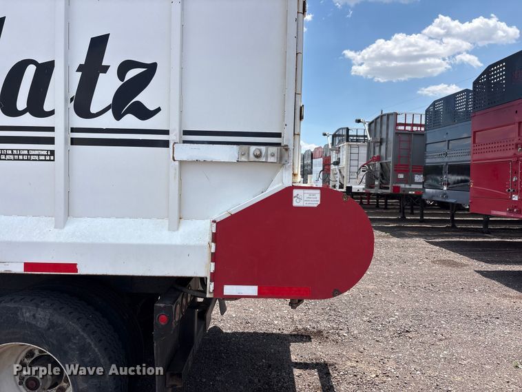 image for item FC2503 2015 Blatz Silera live bottom sillage trailer