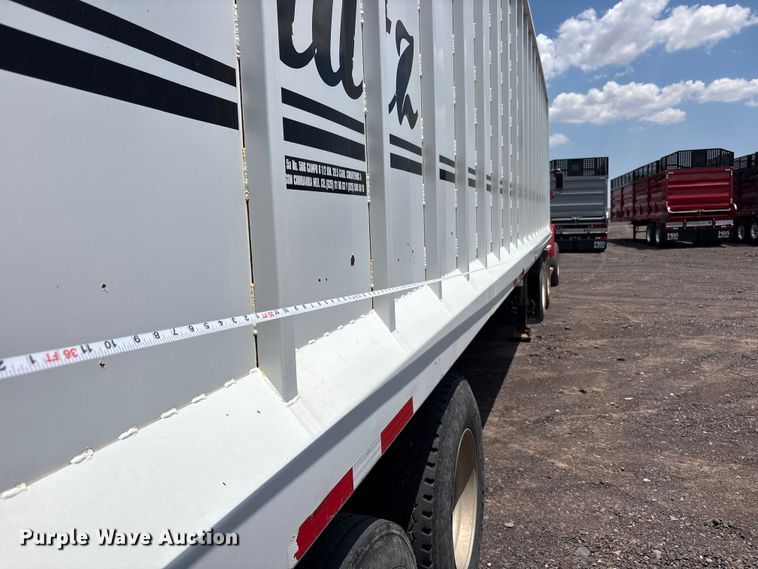 image for item FC2503 2015 Blatz Silera live bottom sillage trailer