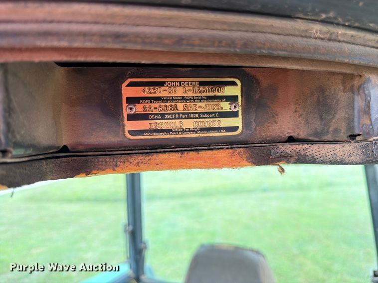 image for item FK3231 1973 John Deere 4230 tractor