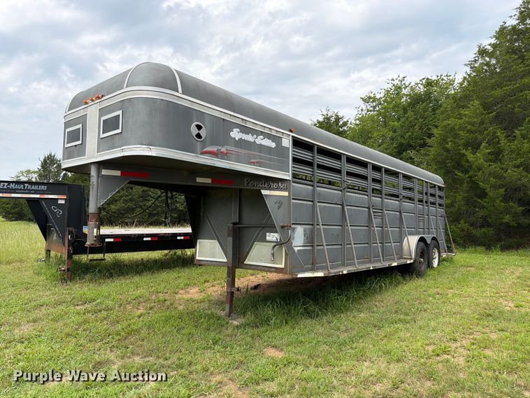 1999 Ponderosa Special Edition livestock trailer