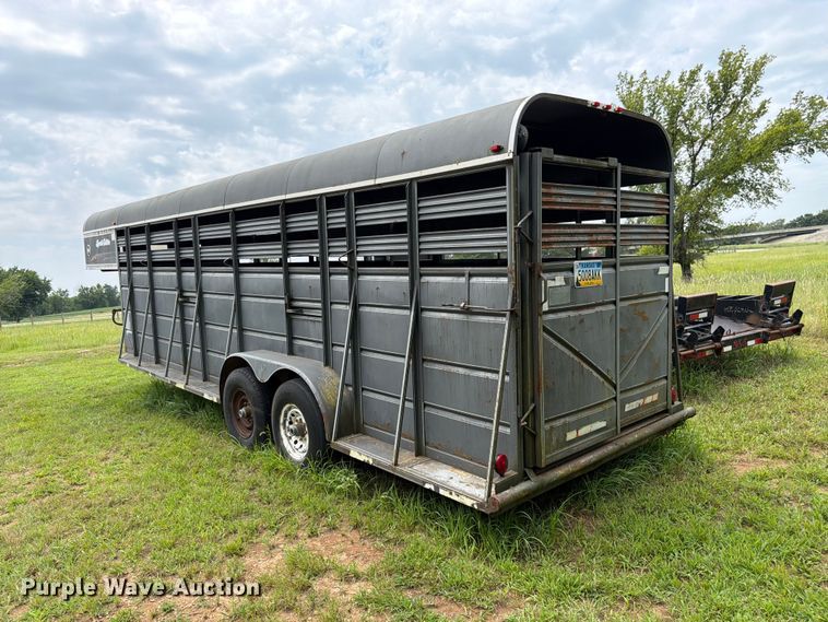 image for item FK3235 1999 Ponderosa Special Edition livestock trailer