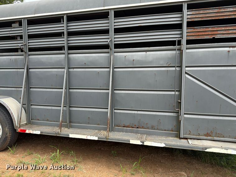 image for item FK3235 1999 Ponderosa Special Edition livestock trailer