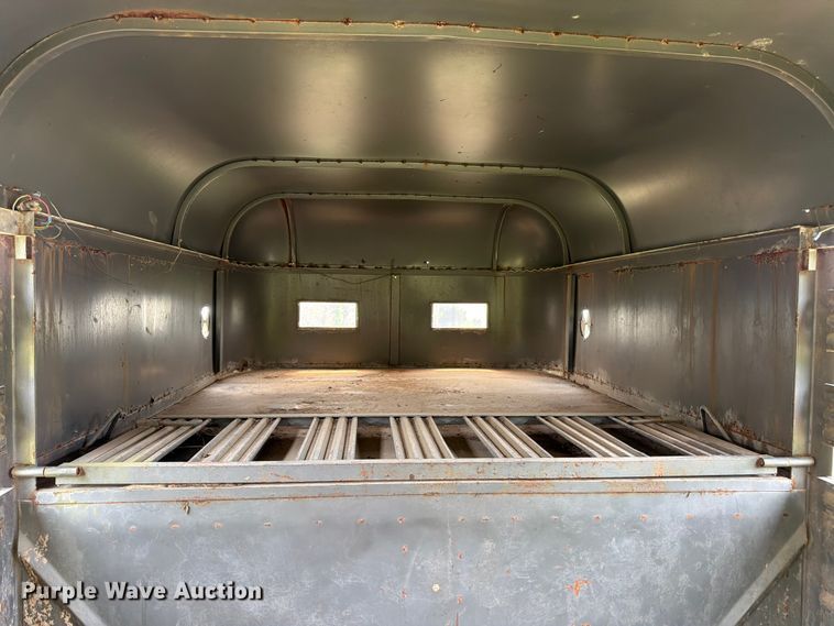 image for item FK3235 1999 Ponderosa Special Edition livestock trailer