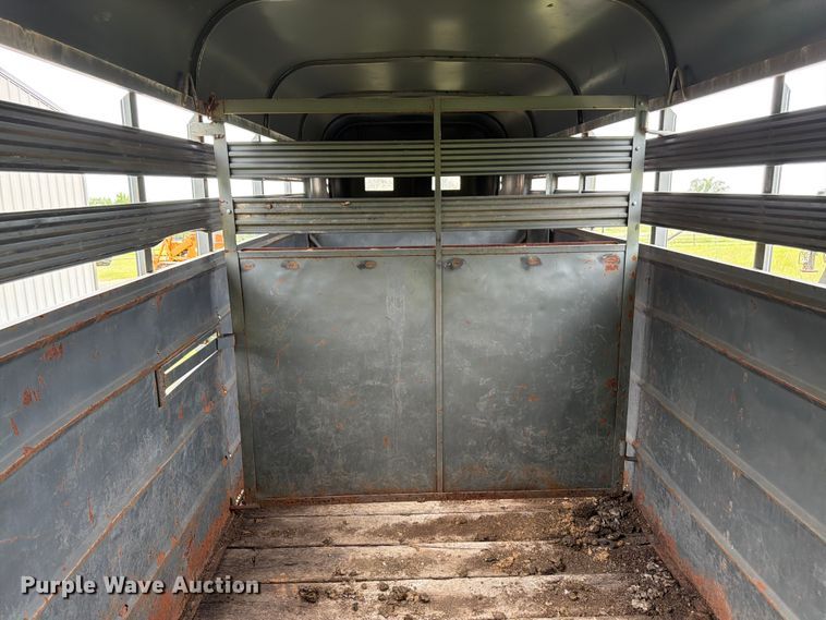 image for item FK3235 1999 Ponderosa Special Edition livestock trailer