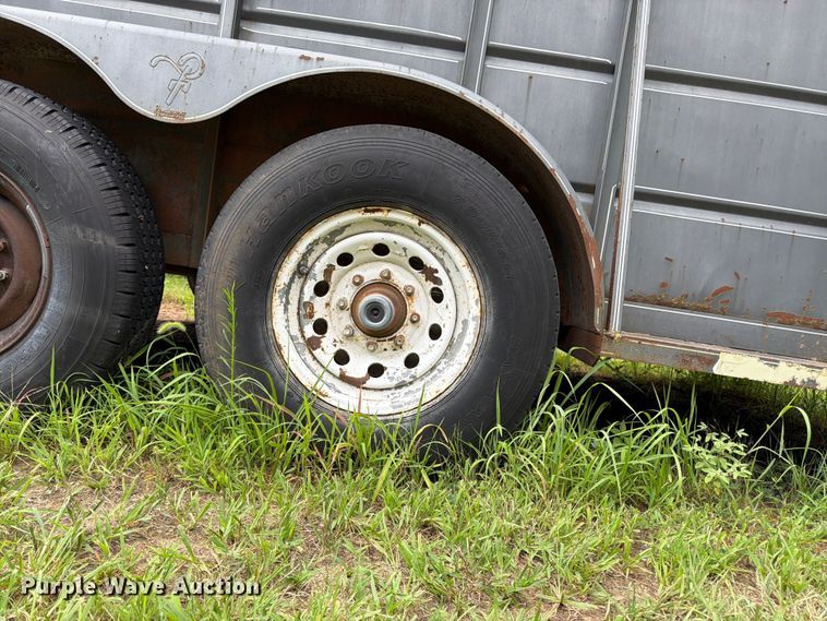 image for item FK3235 1999 Ponderosa Special Edition livestock trailer