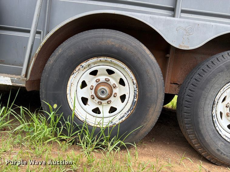 image for item FK3235 1999 Ponderosa Special Edition livestock trailer