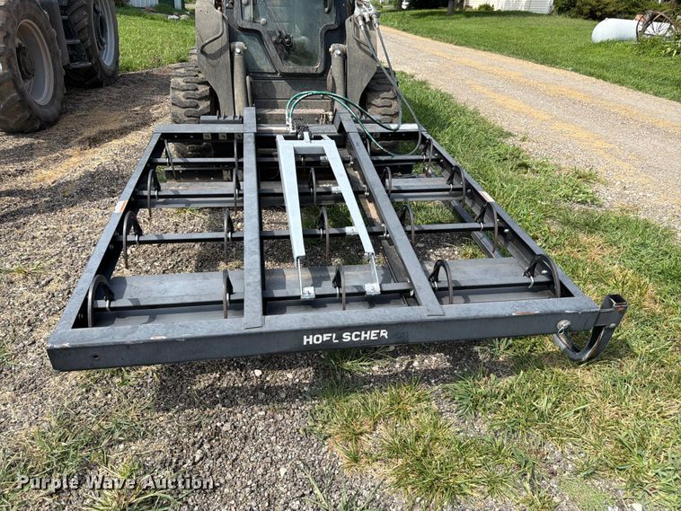 image for item FK3237 Hoelscher 100 skid steer bale accumulator grapple