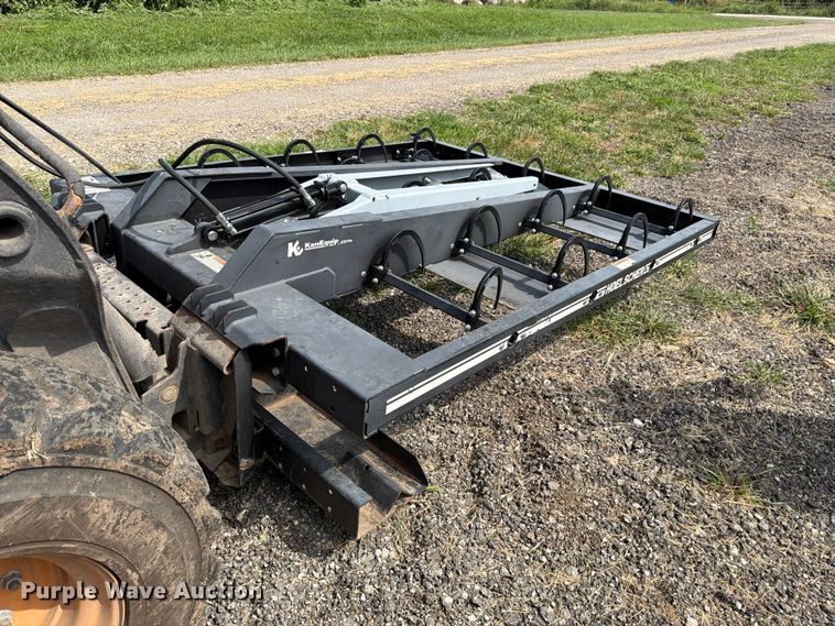 image for item FK3237 Hoelscher 100 skid steer bale accumulator grapple
