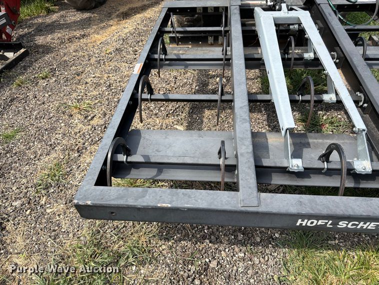 image for item FK3237 Hoelscher 100 skid steer bale accumulator grapple