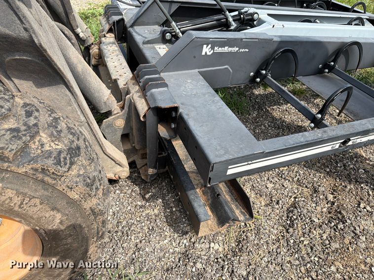 image for item FK3237 Hoelscher 100 skid steer bale accumulator grapple