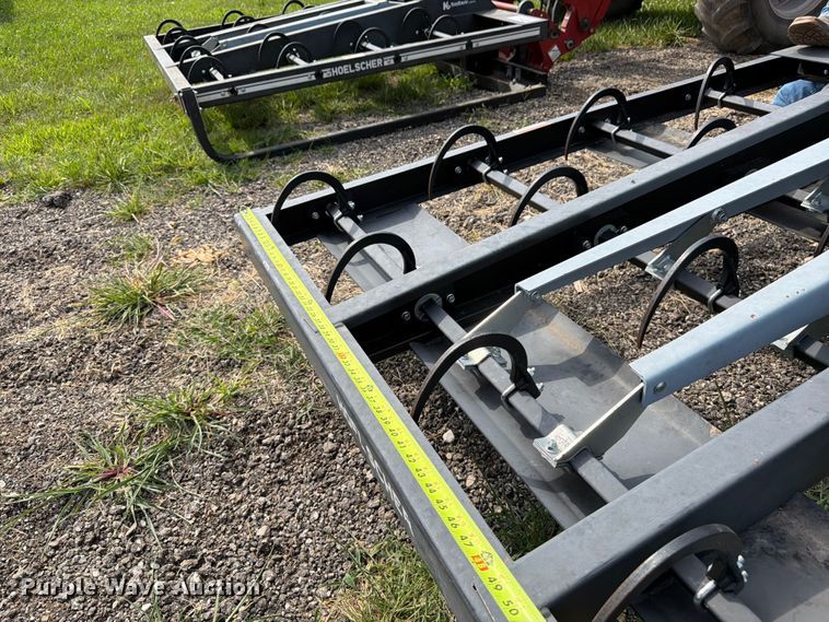 image for item FK3237 Hoelscher 100 skid steer bale accumulator grapple