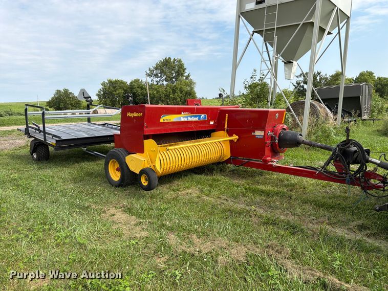 2021 New Holland BC5070 small square baler