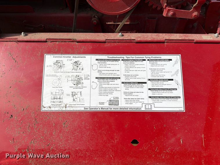 image for item FK3239 2021 New Holland BC5070 small square baler