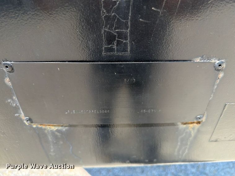 image for item FK4066 1993 Peerless 45-CTSSF walking floor trailer