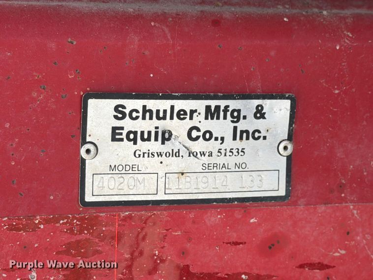 image for item FK4079 Schumer 4020M feed mixer