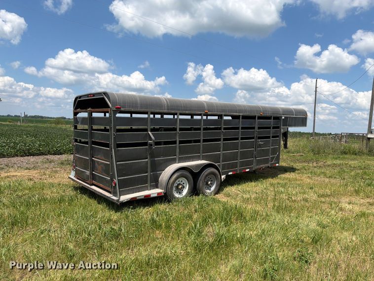 image for item FK4082 2010 Triple B & J Trailers livestock trailer