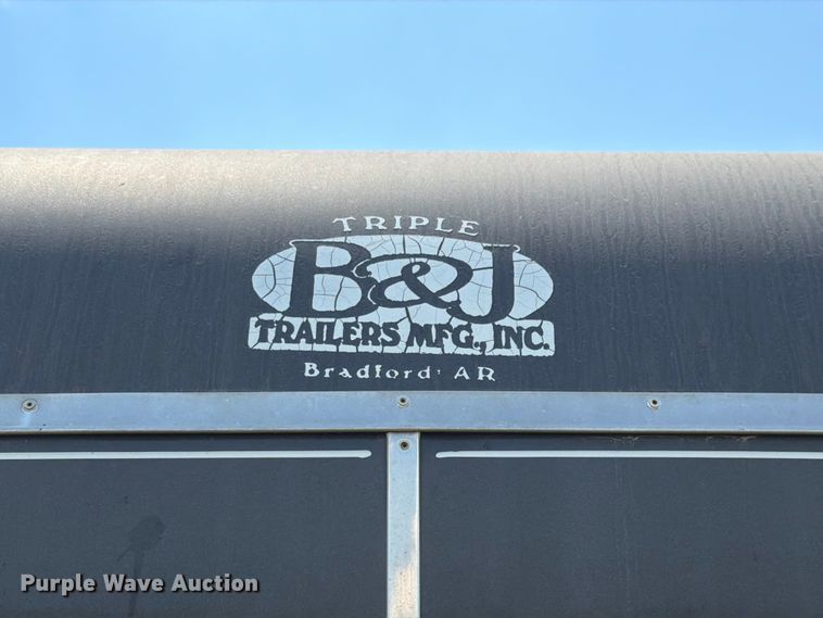 image for item FK4082 2010 Triple B & J Trailers livestock trailer