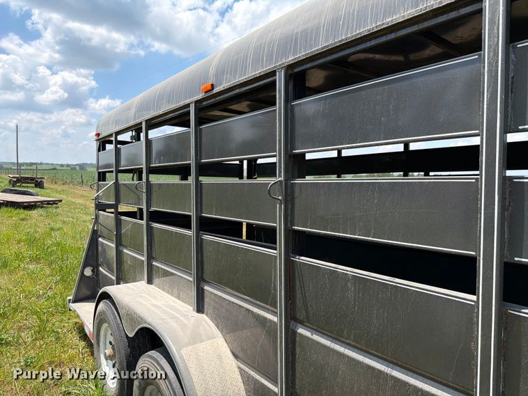 image for item FK4082 2010 Triple B & J Trailers livestock trailer