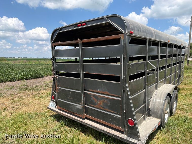image for item FK4082 2010 Triple B & J Trailers livestock trailer