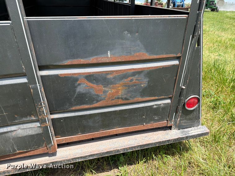 image for item FK4082 2010 Triple B & J Trailers livestock trailer