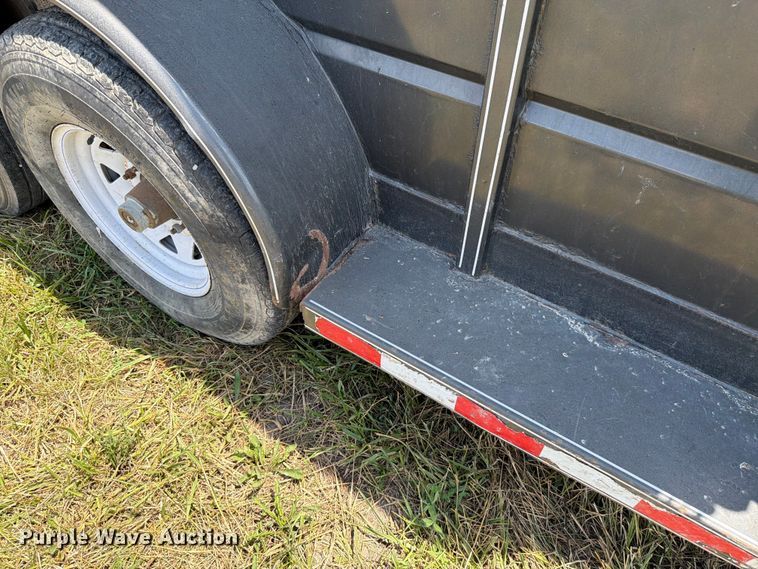 image for item FK4082 2010 Triple B & J Trailers livestock trailer