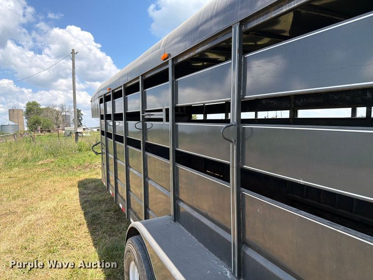 image for item FK4082 2010 Triple B & J Trailers livestock trailer