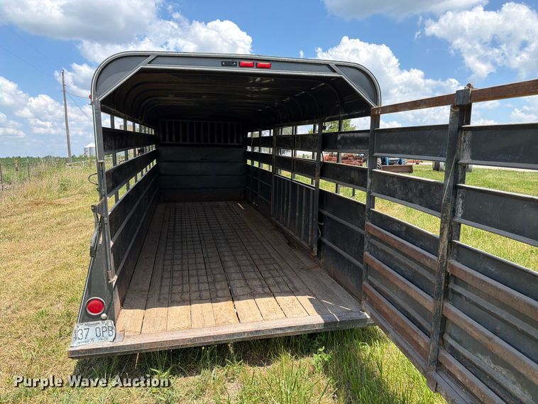 image for item FK4082 2010 Triple B & J Trailers livestock trailer