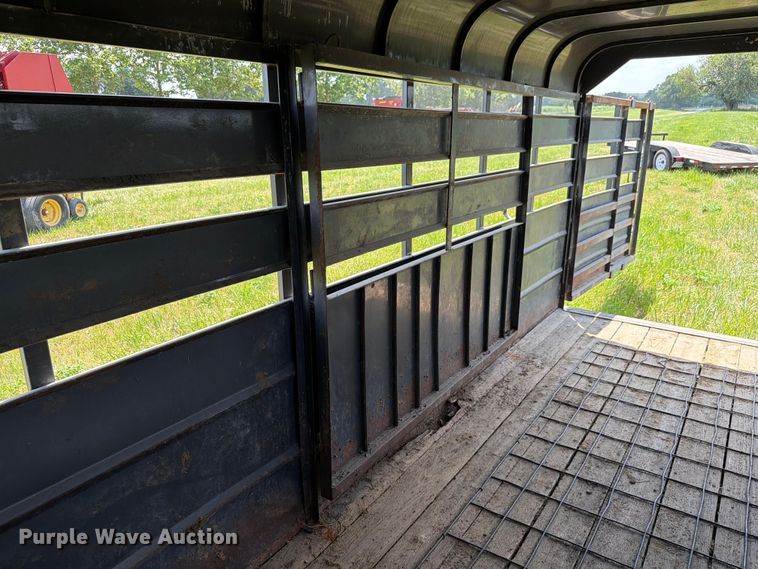 image for item FK4082 2010 Triple B & J Trailers livestock trailer