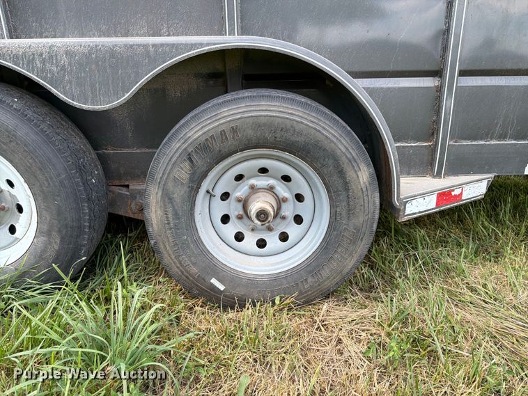 image for item FK4082 2010 Triple B & J Trailers livestock trailer