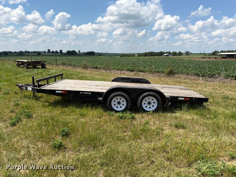 image for item FK4083 2008 Woodworth Mfg. equipment trailer