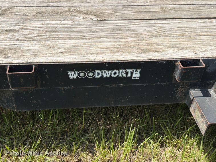 image for item FK4083 2008 Woodworth Mfg. equipment trailer