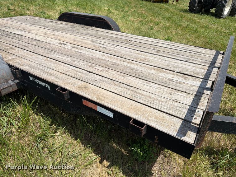 image for item FK4083 2008 Woodworth Mfg. equipment trailer
