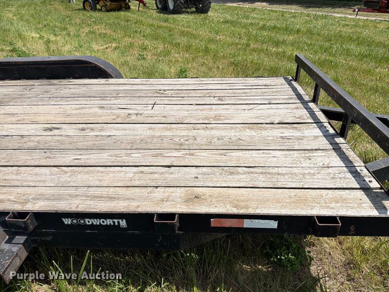 image for item FK4083 2008 Woodworth Mfg. equipment trailer