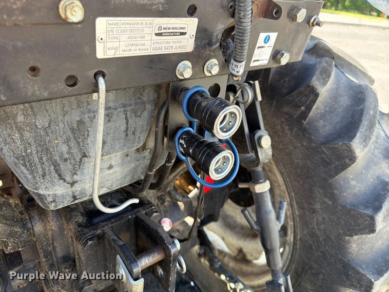 image for item FK4534 2018 New Holland Workmaster 35 MFWD tractor