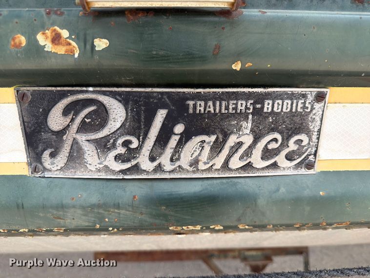 image for item FN2522 Reliance grain trailer