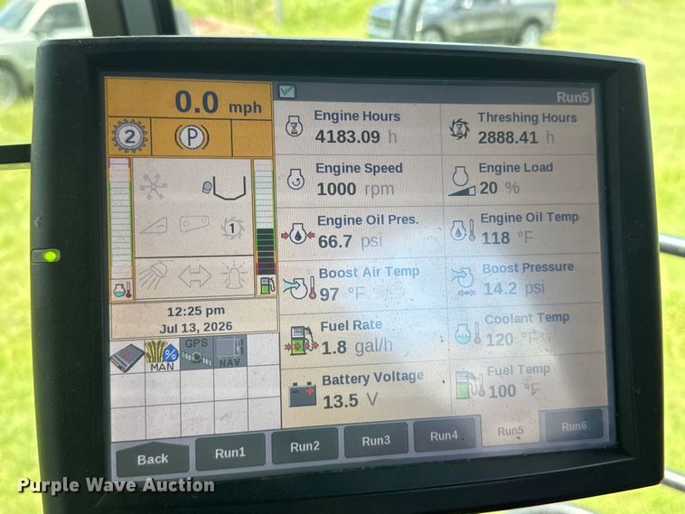 image for item MZ9704 2011 Case IH 8120 Axial Flow combine