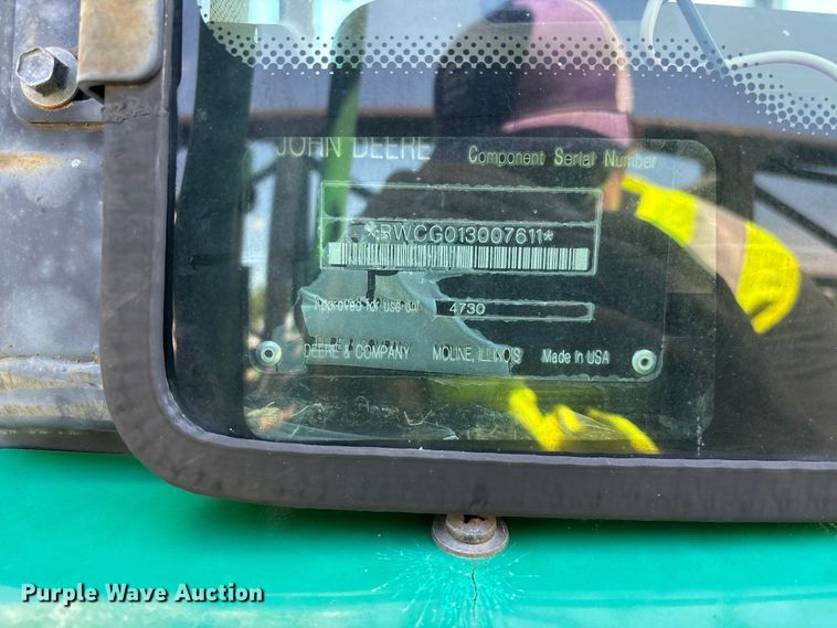 image for item YA3888 2009 John Deere 4730 sprayer