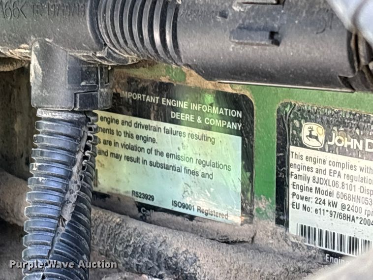 image for item YA3888 2009 John Deere 4730 sprayer