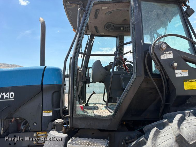 image for item YA4187 1999 New Holland TV140 MFWD bi-directional tractor