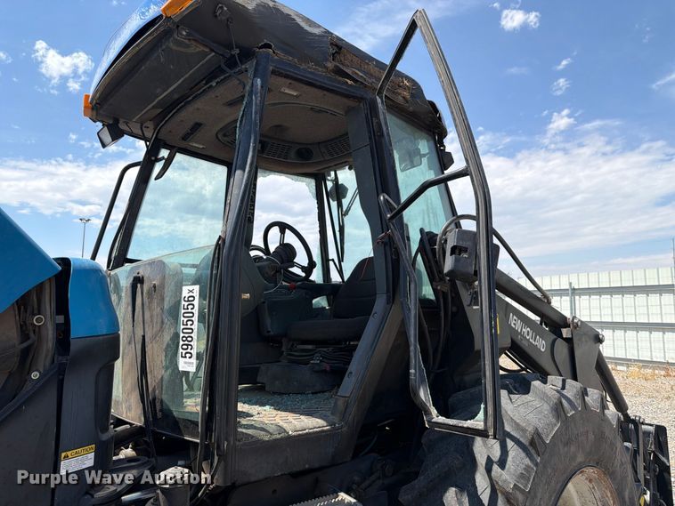 image for item YA4187 1999 New Holland TV140 MFWD bi-directional tractor