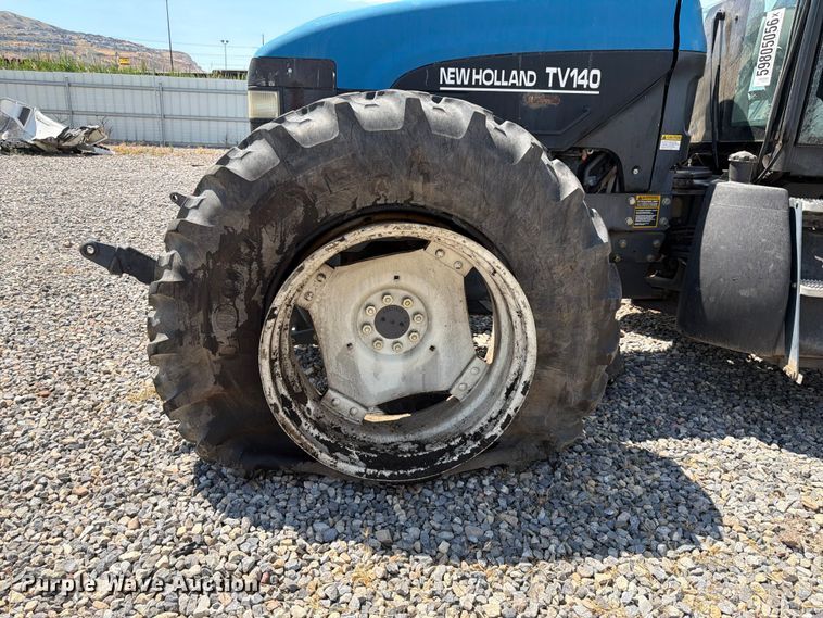 image for item YA4187 1999 New Holland TV140 MFWD bi-directional tractor