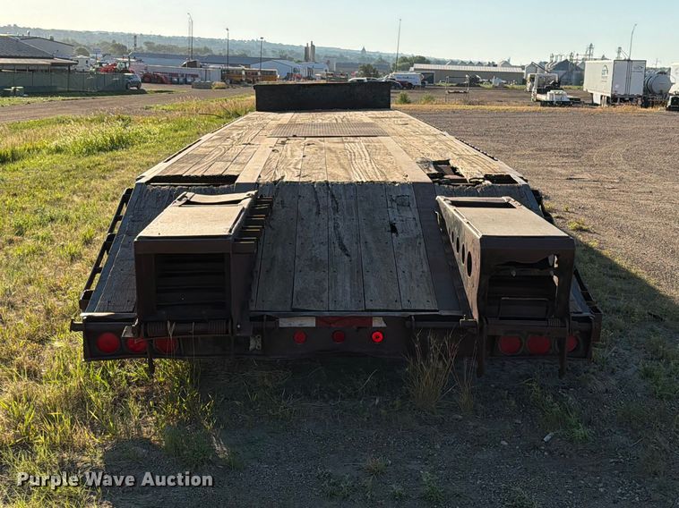image for item DQ0080 1998 JET Drop deck drop deck equipment trailer